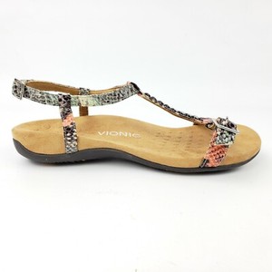 vionic animal print sandals