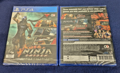 Ninja Gaiden Master Collection PS4 New with reversible cover! Sent
