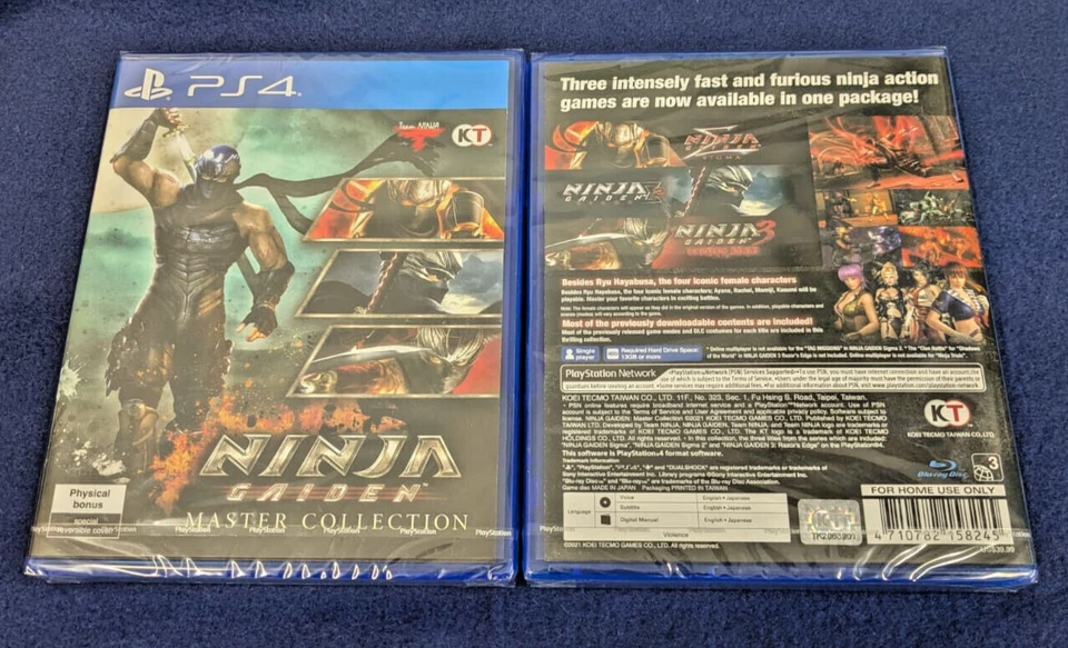Ninja Gaiden Master Collection  PS4  New with reversible cover! Sent from UK. - Image 2 of 4
