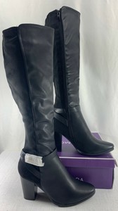 top moda black boots