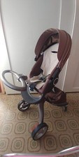 STOKKE TRIO XPLORY Marrone-Beige (Passeggino+Ovetto+Navetta+ACCESSORI)