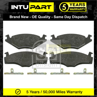 Fits Seat Ibiza VW Golf Caddy Polo Scirocco IntuPart Front Brake Pads Set