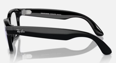 RAY-BAN Meta Wayfarer RW4008 CUSTOM Smart Glasses Matte Black