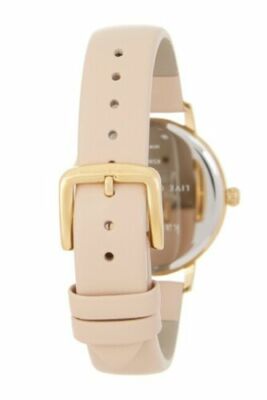 NWT Kate Spade KSW9010 Metro Monogram K White Dial Pink Leather Strap Watch Kate Spade KSW9010 Metro Monogram M White Dial Pink Leather  main image 2