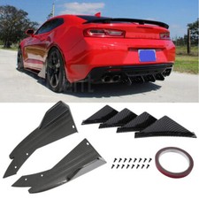 für Chevrolet Chevy Camaro Heck Stoßstange Zierleisten Diffusor Heckspoiler