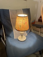 Vintage Milk Glass Levitch Lamp Made In USA