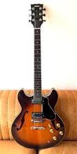 YAMAHA SA-1200S Super Axe 1980 Sunburst Semi-Acoustic Electric Guitar From JP