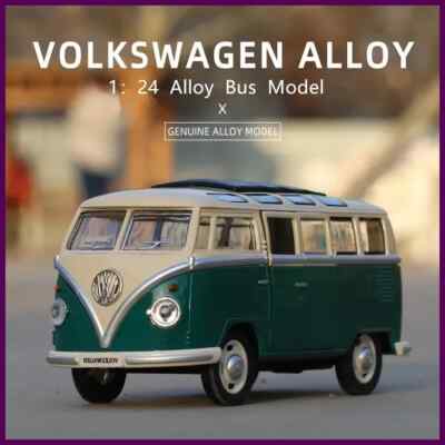 1/24 Volkswagens T1 Toy Car BUS Model Diecast  Toy Vehicles Car Model Collect