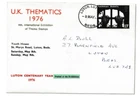 8/5/1976 UK GB Cover - UK Thematics -4th International Exhibition of Theme Stamp