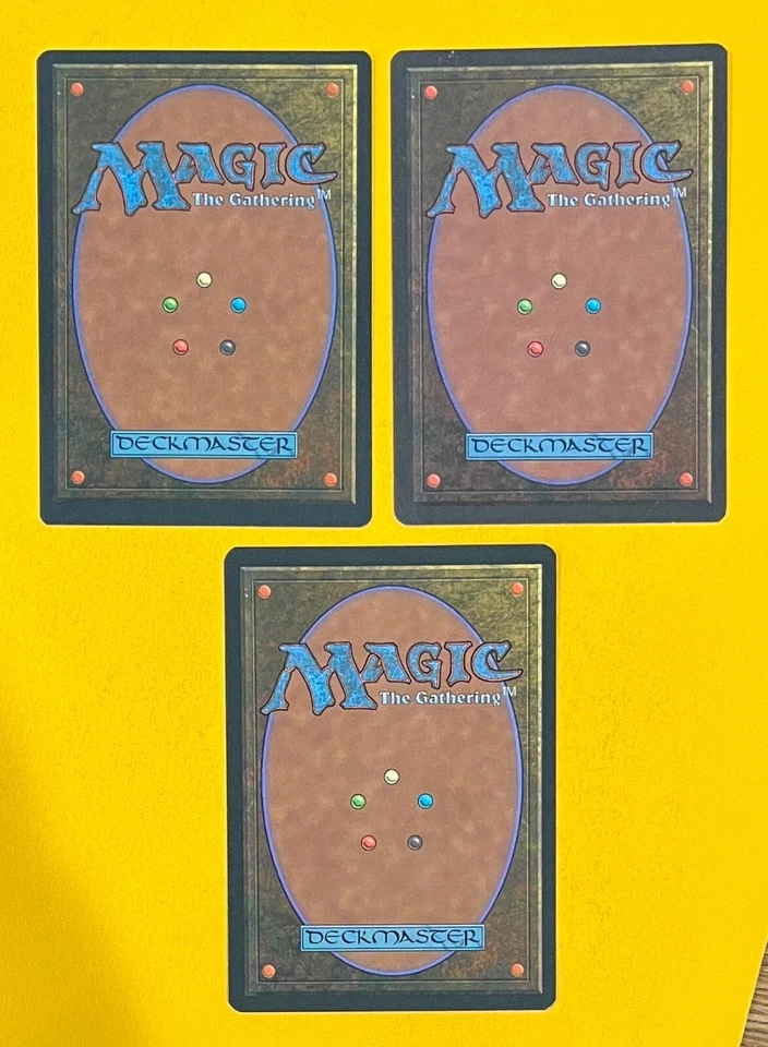 MTG LAND TAX (x3) (Italian, Japanese, German) Legends FBB (OldManMTG 008-871) - Image 2 of 3