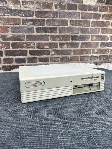 Vintage Compaq ProLinea 4 33 Desktop Computer Tower Retro Gaming 