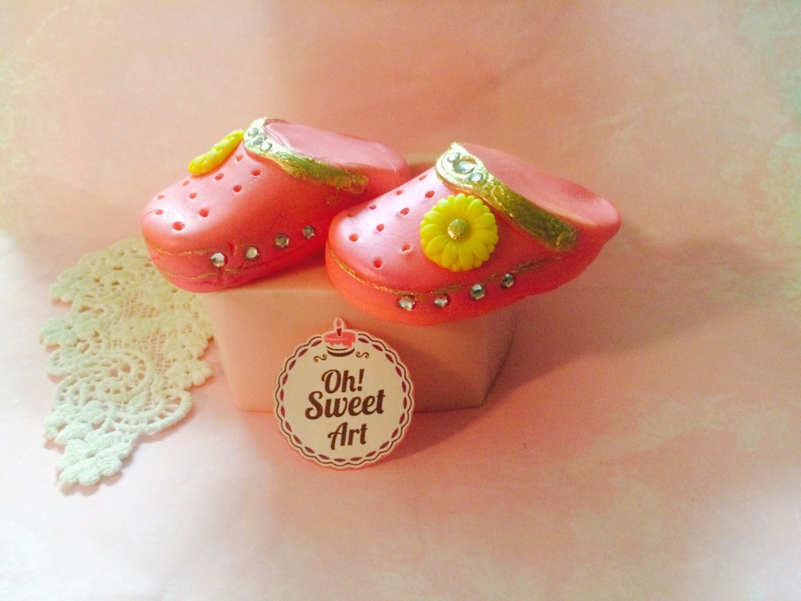 Crocs 3d Silicone Mold Fondant Cake Soap Decorating Approved For Food