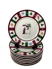 Pfaltzgraff Snow Bear 8.5 Salad Plate Christm...