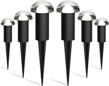VENUS MANUFACTURING 6 Pack Low Voltage Landscape Pathway Lights 1.5W
