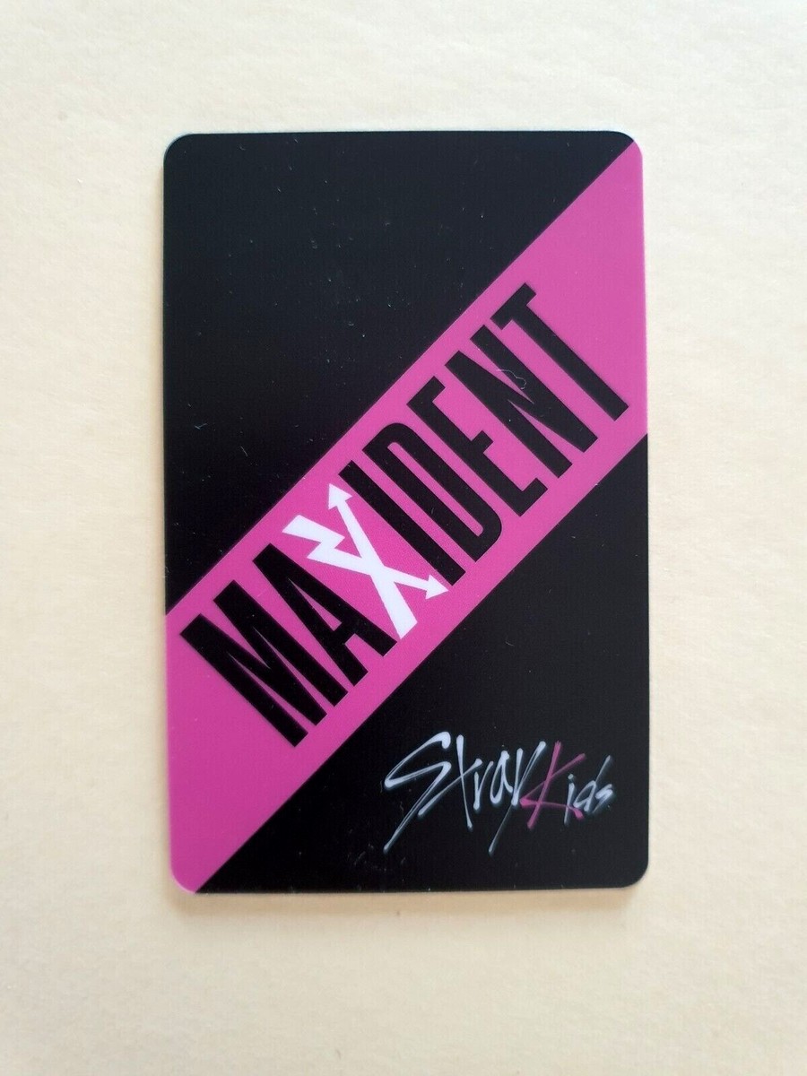 Kpop Stray Kids 7th Mini Album Maxident SoundWave Lucky Draw