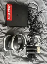 Sony PlayStation VR Headset And PS4 Pro Slim 1tb With Controllers For Both