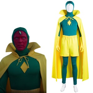 Wanda Vision Cosplay Vision Costume 