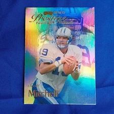 Scott Mitchell 1999 Playoff Prestige SSD Football Trading Places card #B146