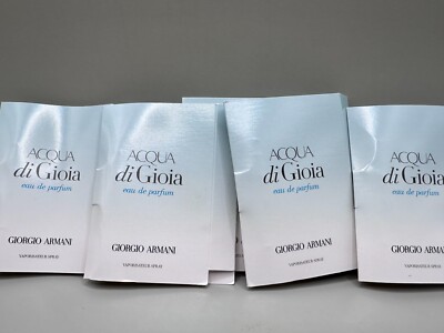 LOT OF 5 GIORGIO ARMANI ACQUA DI GIOIA EAU DE PARFUM 1.2ML*5
