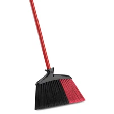 Libman Angle Broom 14 in Extra-Large Indoor Outdoor w/ Strong Thick Steel Handle