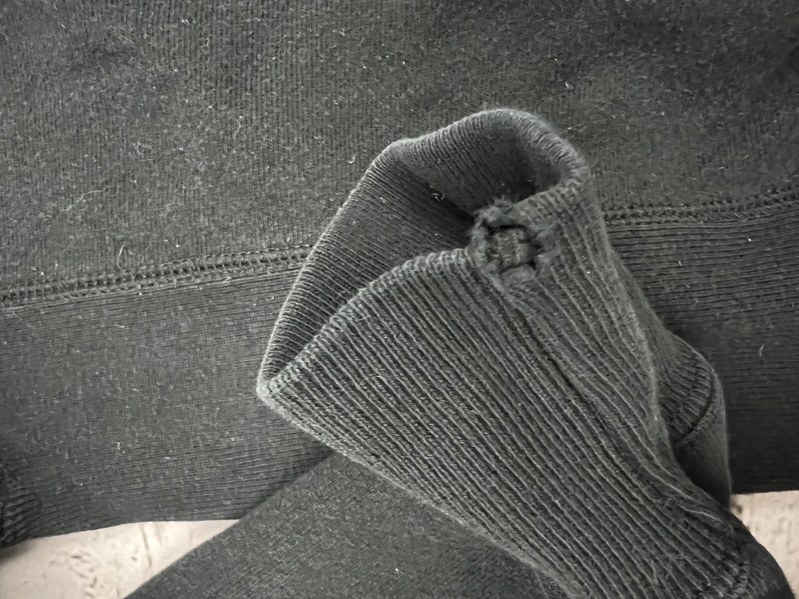 Champion Reverse Weave Black Script Spell Out Pul… - image 6