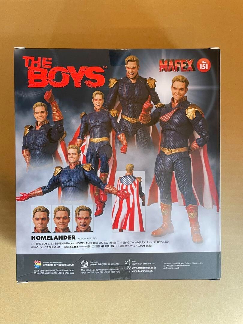 Mafex No.151 MAFEX HOMELANDER THE BOYS Medicom Toy Japan NEW | eBay