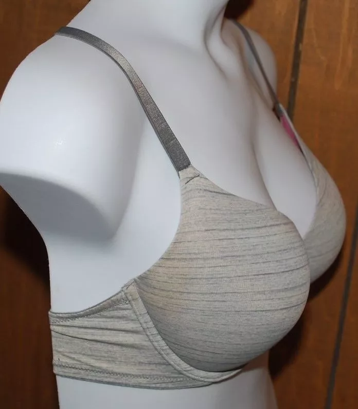 Pink Victoria's Secret 34DD Wear Everywhere Push-Up Bra Gray Underwire  Padded