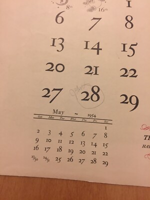 Currier & Ives “Haying-Time The Last Load” June 1954 Calendar Page | eBay