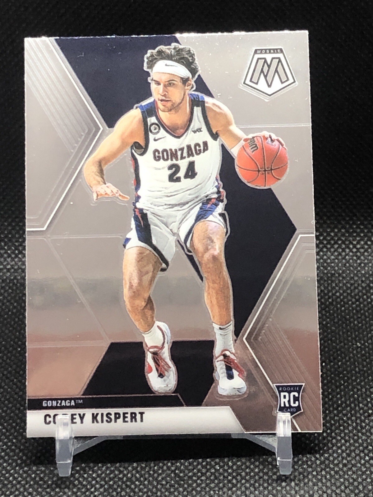 COREY KISPERT ROOKIE 2021 PANINI CHRONICLES MOSAIC DRAFT PICKS WIZARDS #258