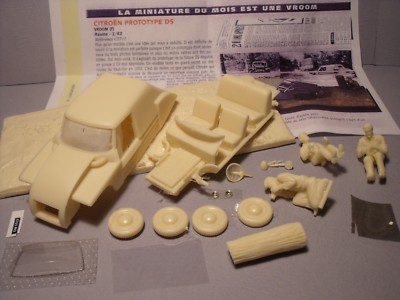 CITROEN DS 1/43 TEST PROTOTYPE 1952 AUTO JOURNAL VROOM TO MOUNT 
