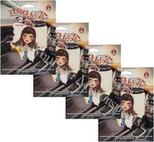 4 Pc NEW CAR SCENT LA CHICA FRESITA - hanging air fresheners La chica fresa