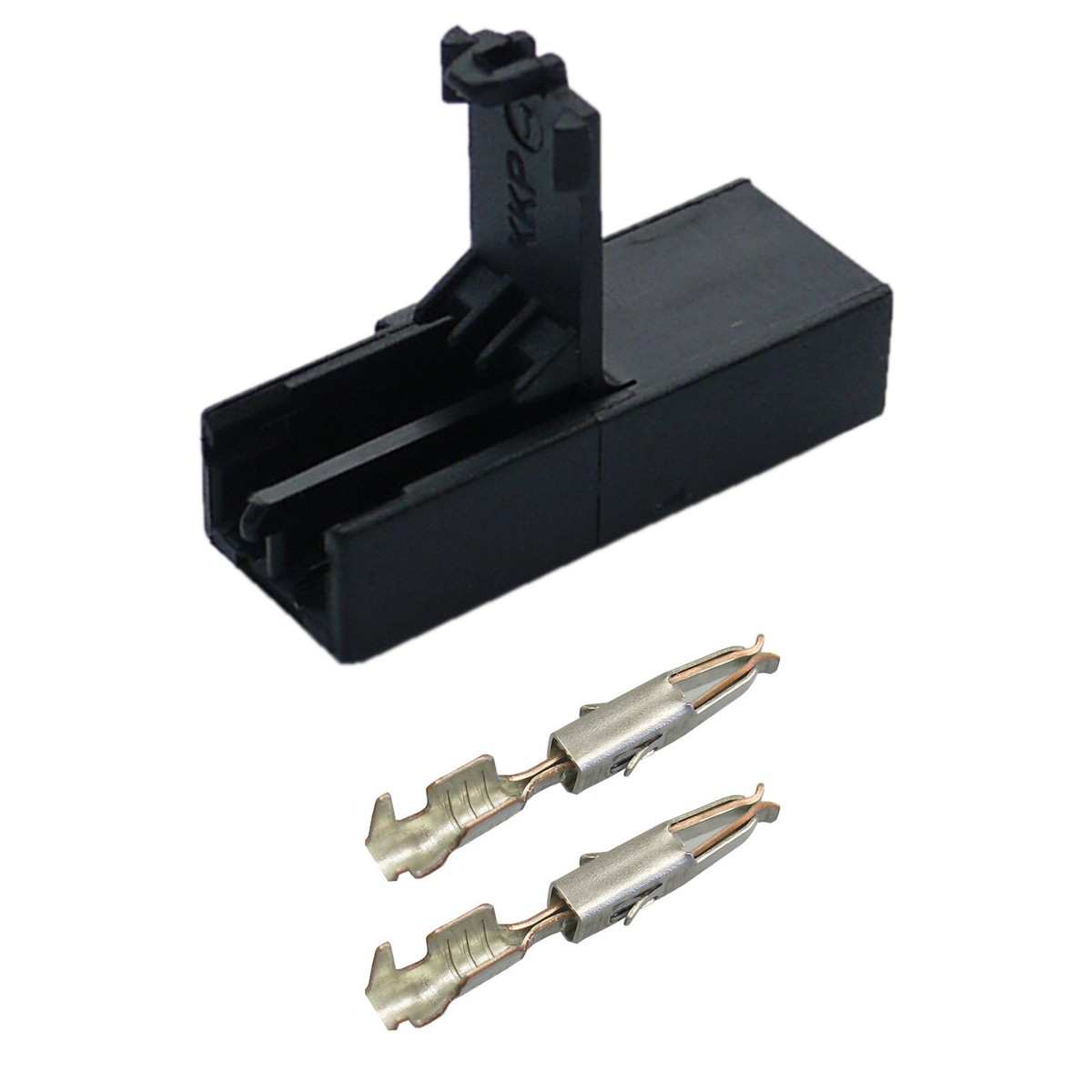 2-poliger Reparaturstecker Für VW 1J0 973 802 Inkl. Dichtungen & Knickschutztülle – Ideal Für Kabelreparatur