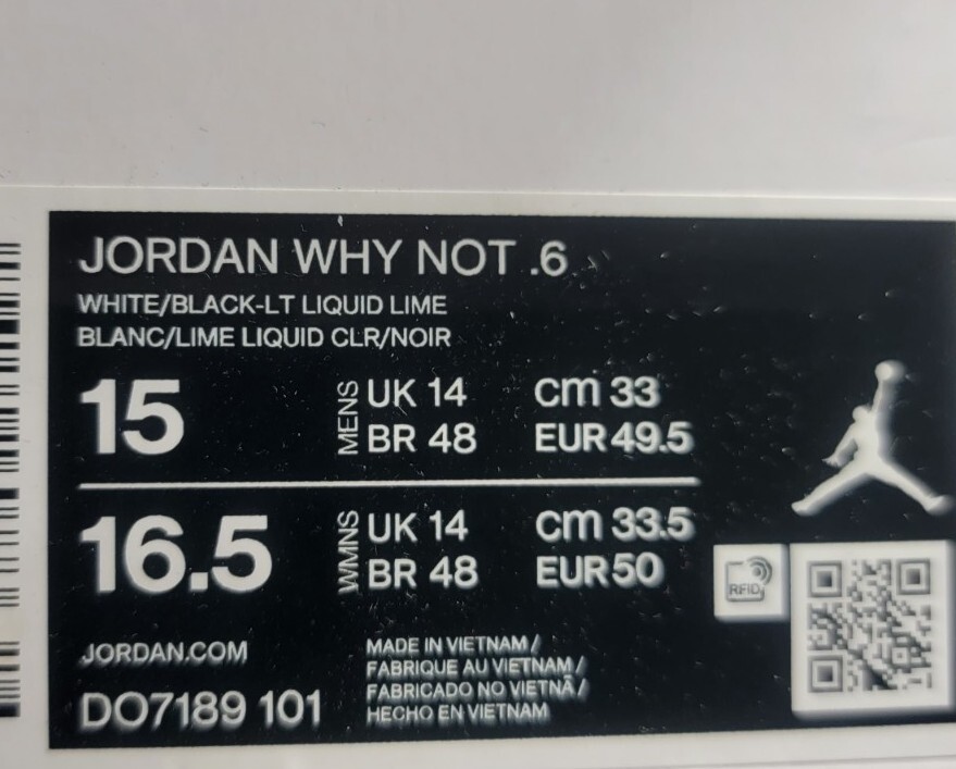Size 15 - Jordan Why Not Zer0.6 White Multi-Color for sale