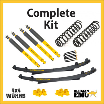Old Man Emu Suspension Bundle For Nissan Navara D40 Complete Kit Lift 2010 15 V6 Ebay