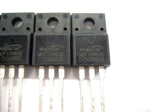 MDF10N60G (5x) N-Channel MOSFET 600V, 10A, 0.7Ω MagnaChip | eBay