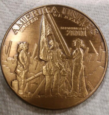 USMC MARINE CORPS - AMERICA UNITES - SEPTEMBER 11, 2001 - CHALLENGE ...