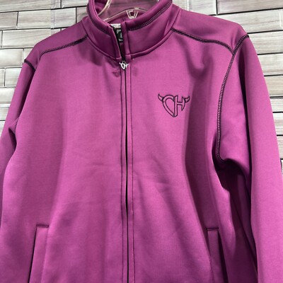 Cowgirl Hardware Women's M Jacket Pink Softshell Fleece Lined