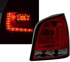 LED Rückleuchten Für VW Polo 9N3 ab 04/2005-2009 Schwarz / Rot im 6R Style
