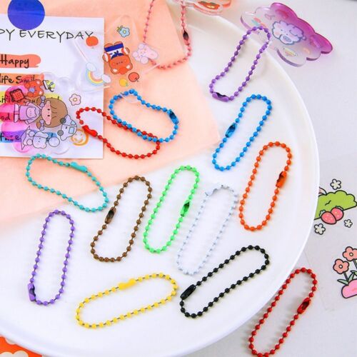 Round Ball Colorful Ball Bead Chains  Jewelry Making Accessorises - Afbeelding 1 van 27