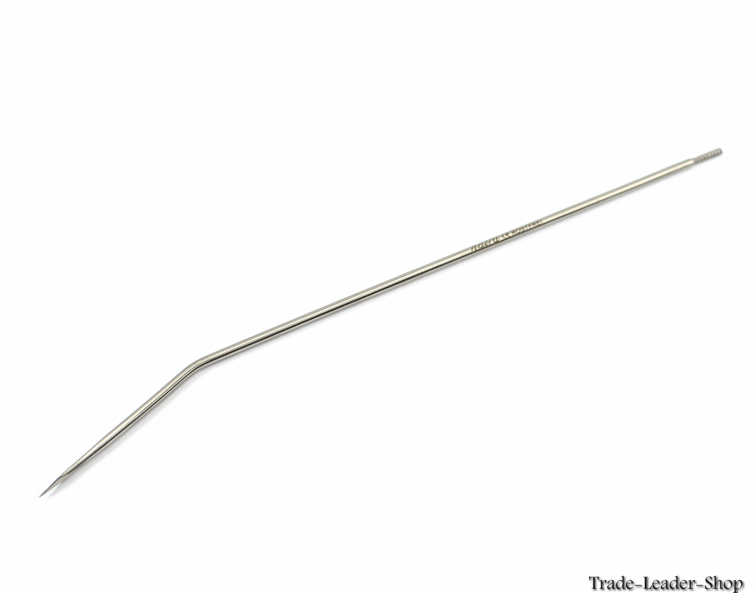 Redon Führungsnadel Ch. 8 gebogen mit Messer Gewinde Drainage Nadel OP