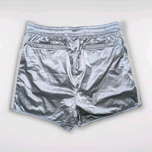 ADIDAS NEW x Wales Bonner Glanz Shorts 70s Silver Sports Casual Vintage - Picture 17 of 24