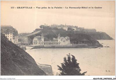 ADSP3-50-0245 - Granville - Blick Von Der Klippe - Das Normandy-Hotel Und