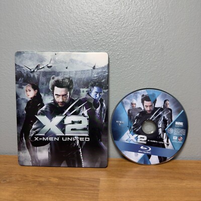 X2: X-Men 2 United (Blu-ray Disc, 2014) Steelbook Metal Pak