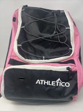 Athletico Softball Backpack Pink Black