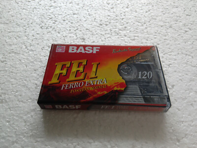 BASF FE I Ferro Extra 120 MC Kassette Tape NEU und OVP