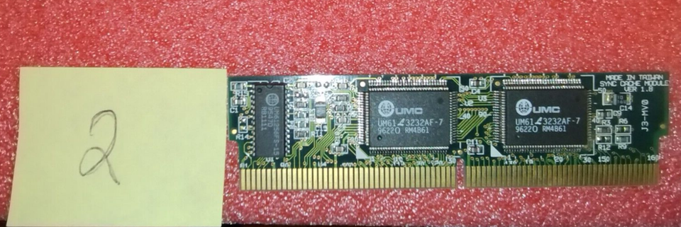 Vintage Rare 256KB Coast Cache Memory Module 32kx64 L2 Pipeline HT-VX ...