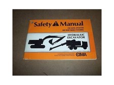CIMA Safety Manual for Hydraulic Excavators