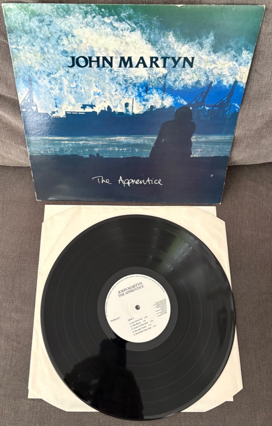 JOHN MARTYN - The Apprentice : 12"" Lp Vinyl - 1990 Permanent Records - A1/B1