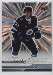 2024 Upper Deck Series 1 Young Guns Outburst Silver Brad Lambert #228 Rookie RC