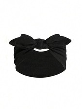 Wide hair bow in 3 colors head decoration headband rubber bands hair accessories